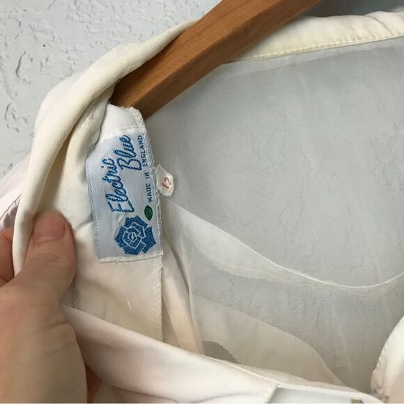 Vintage Electric Blue Razorback Top - Picture 4 of 7